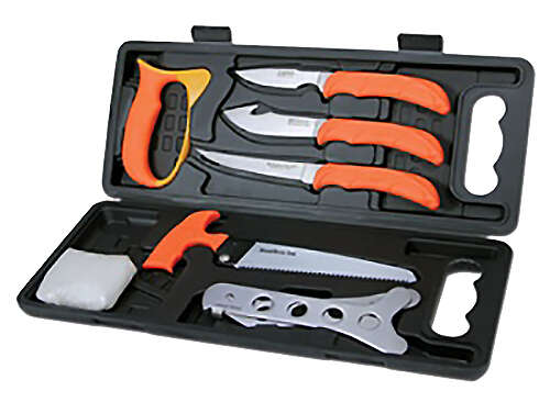 Knives Outdoor Edge Wild Pak Game Processing Kit OD EDGE WILD-PAK 8 PIECE SET • Model: Wild Pak Game Processing Kit